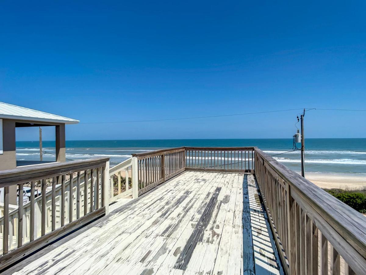 Beachfront Home With Wrap Around Deck And Rooftop Deck - 6320 S. Atlantic New Smyrna Beach Exterior foto